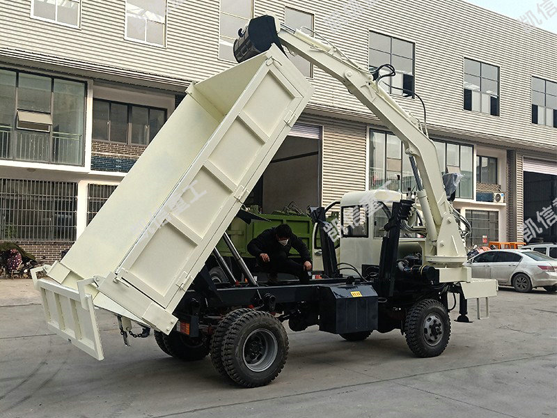 下葬隨車挖(wā)掘機