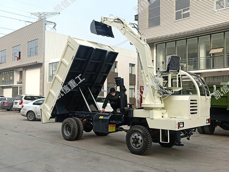 下葬隨車挖掘（jué）機