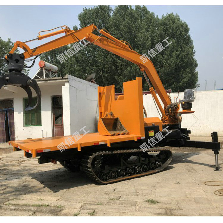 履帶（dài）隨車挖