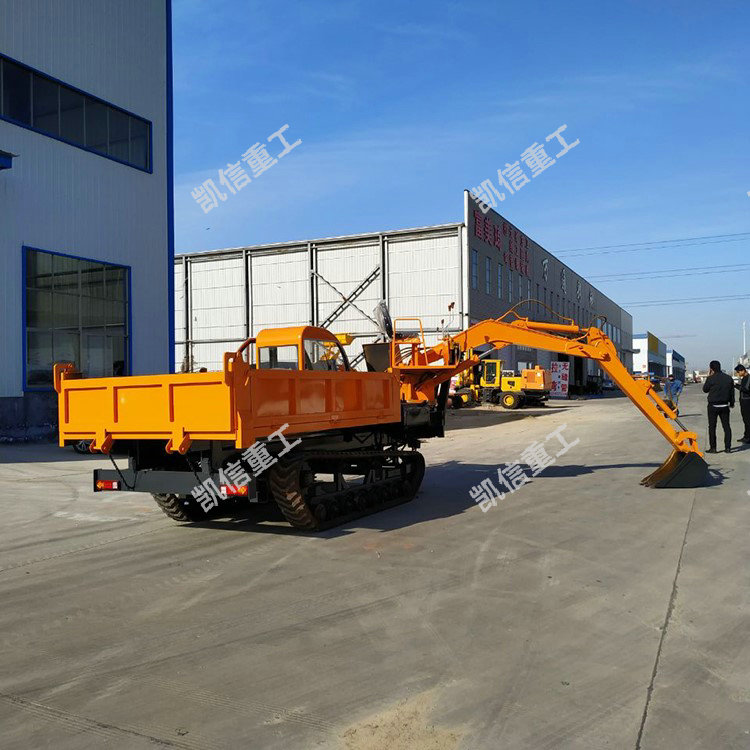 履帶（dài）吊挖一體機