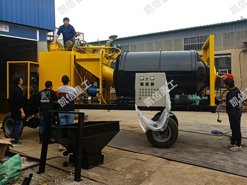 沥青混合（hé）料加热（rè）拌和机
