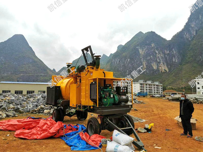 滚筒式沥青砼(tóng)拌合机