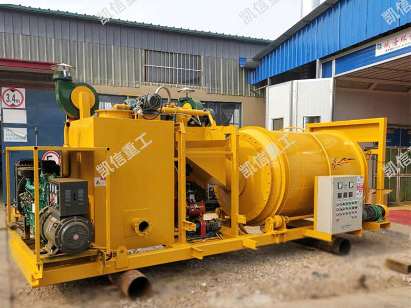 沥(lì)青(qīng)再利用炒料机