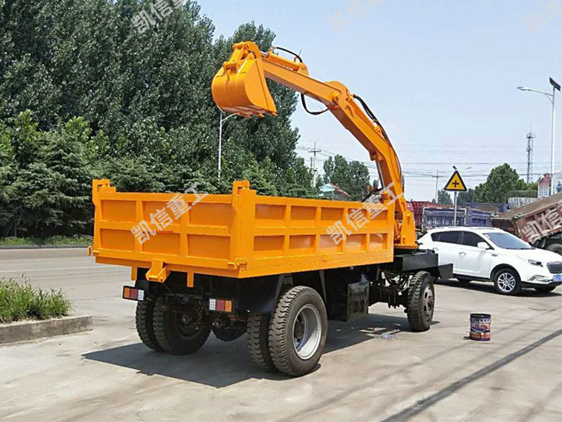 輪式(shì)隨車挖